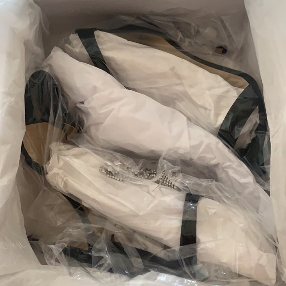 MOVING SALE 🔥🔥NWT Jimmy Choo Viola Suede Crystal Tassel Sandals - Picture 13 of 14